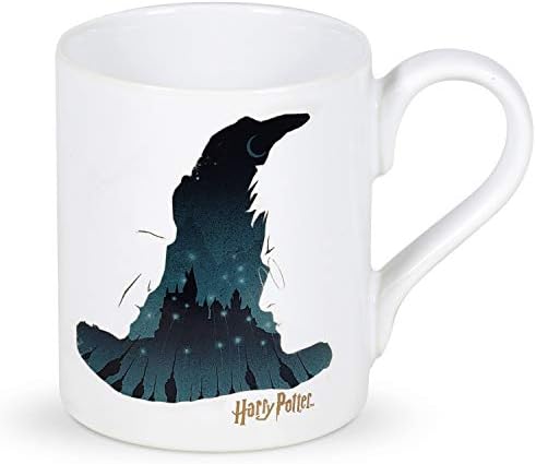 Кафеена чаша Enesco вълшебният свят на Хари Потър, Сортировочная шапка, 16 Унции, Многоцветен