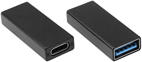 2 БР. Адаптер Type-C USB порт USB 3.0, USB Конектор C, Конвертор за Лаптоп/КОМПЮТЪР, Таблет, Телефон, Кабел За Зареждане, Зарядно Устройство,