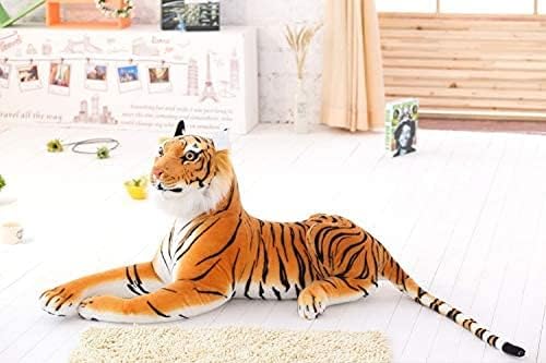 Реалистичен Тигър, Леопард Плюшени Играчки, Меки и Приятни Животни Моделиране на Бял Тигър, Ягуар Кукла За Деца Подаръци за рожден Ден 40