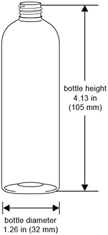 Етерично масло от премиум-клас по 2 мл (60 мл) Cosmo в кръгли бутилки от PET пластмаса, Празни, за Еднократна употреба, които не