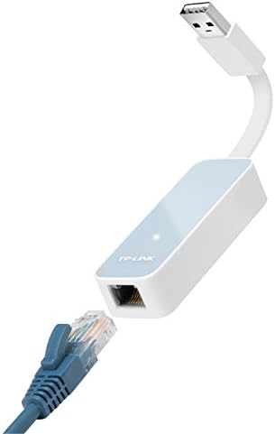 Адаптер TP-Link USB Ethernet, Сгъваема мрежов адаптер USB 2.0 10/100 LAN, поддържа Windows 10/8.1/8/7/Vista/XP, на настолни