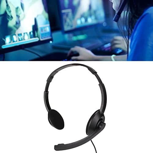 Стерео слушалки за игри на Xbox One, Режийни Слушалки и микрофон с Шумопотискане, Регулиране на силата на звука, Драйвер 40 мм, за КОМПЮТЪР, за PS4, за PSP