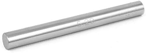 X-DREE Диаметър 5,29 мм +/-0,001 mm Допуск GCR15 Цилиндричен измервателен щифт Калибър (диаметър 5,29 мм +/- 0,001 mm Допуск GCR15
