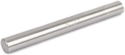 X-DREE Диаметър 5,27 мм +/-0,001 mm Допуск GCR15 Цилиндричен измервателен щифт Калибър (диаметър 5,27 мм +/- 0,001 mm Допуск GCR15 Medidor de calibre de pasador medición de cilíndrico