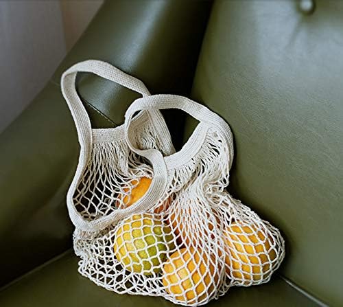 AKOAK 1 Опаковка Памучни Вкара Чанти, Преносима Чанта за плодове, Пазарска Чанта за защита на околната среда Супермаркет, Преносима
