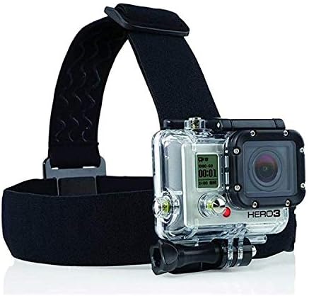 Комбиниран комплект аксесоари за екшън камери Navitech 9 в 1 и здрав син калъф за съхранение, съвместими с екшън камера GreatCool 4K