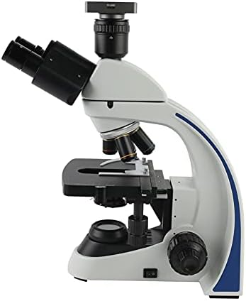 RTHUUW 40X - 1000X 1600X 2000X Лабораторен Професионален Биологичен микроскоп, Тринокулярный микроскоп (Размер: 80X-2000X)