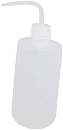 X-DREE 500 мл Прозрачна Пластмасова бутилка за дозиране на маслото в формата на цилиндър (Bottiglia di erogazione di misurazione