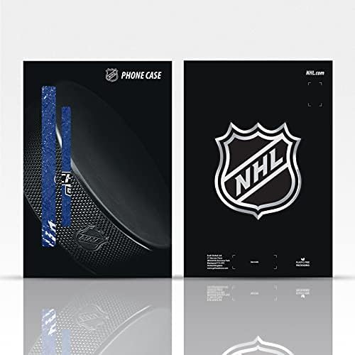 Дизайн на своята практика за главата Официално Лицензиран Текстура шайби НХЛ Нешвил Предаторз Кожен Калъф-книжка-джобен формат и е Съвместим