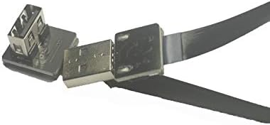 Постоянен кратък FPV Плосък Тънък лентов кабел спк стартира строителни Стандартен USB A Мъжка директно към стандартен USB A Женски A USB