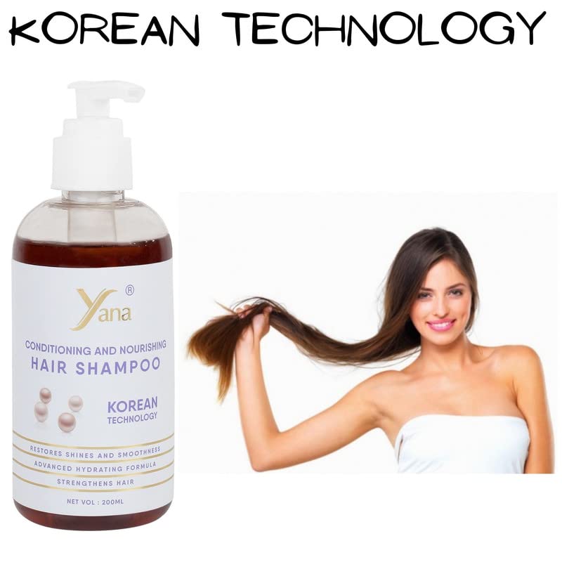 Popova Шампоан за коса С Корейската технология Против Пърхот Натурален Шампоан За Жени