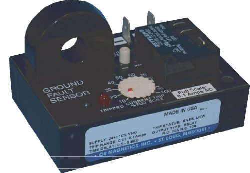 Реле Датчик за затваряне на земята CR Magnetics CR7310-EH-24D-660-X-CD-TRC-I с оптоизолированным симистором, пресичане на нулата и вътрешния трансформатор, 24 vdc, зарежда с високо напр