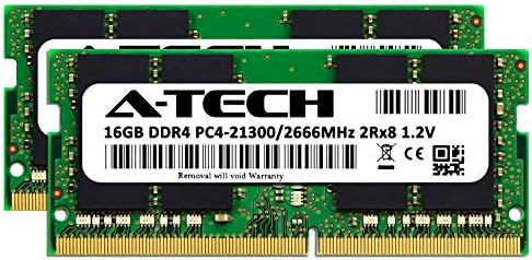 A-Tech 32 GB (2x16 GB) памет за гейминг лаптоп HP Pavilion Gaming 15-DK0011TX | DDR4 2666 Mhz sodimm памет PC4-21300 260-Пинов комплект за ъпгрейд на паметта, без ECC