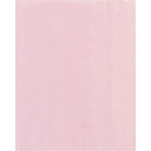 Антистатичен Плоски найлонови торбички с размери 6 Mils, 2 x 3, Розово, 1000 / Калъф
