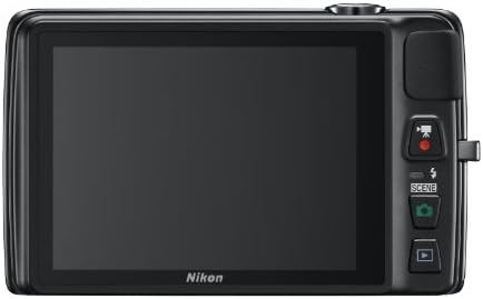 Nikon COOLPIX S4300 16-Мегапикселова цифрова камера с 6-кратно увеличение NIKKOR Glass Lens и 3-инчов сензорен LCD-дисплей (черен)
