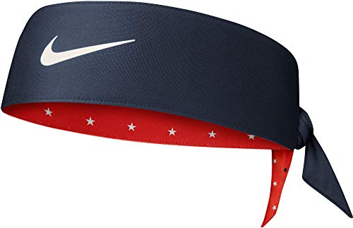 Дамски превръзка Nike Dri-FIT с принтом на главата (един размер, Americana Stars (N245SWAOP))