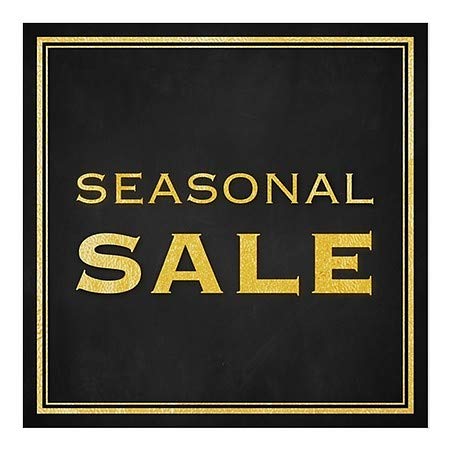 CGSignLab | Сезонна разпродажба - Класическа златна Верижка за прозорци | 24 x 24