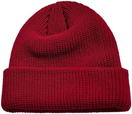 Зимна шапка с припокриване, топло еластичната шапка от ребрена плетени, за жени, за мъже, Унисекс, вязаная зимна топла утепленная хет-шапка