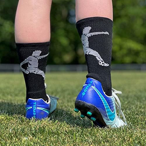 ChalkTalkSPORTS Футболни Спортни Тъкани Чорапи до средата на прасците | За Футболистите, | Младежки и Възрастни размери