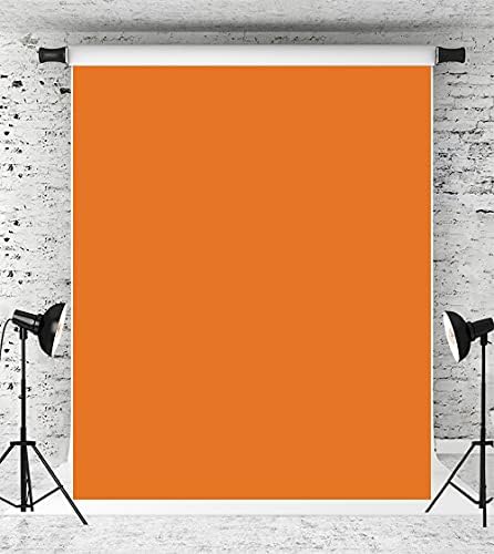 Kate 10x12ft Оранжеви Фонове, за Снимки на Фотографа Чист Цвят, Плътен Фон за Портретна Фотография Студио Подпори Детска Фотосесия