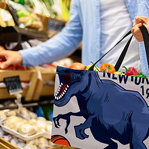 LORVIES за Многократна употреба за Хранителни стоки Чанта С Красиви Цветя Модел Сгъваеми да Пере Големи Кутии За Съхранение Кошница За Пазаруване и Чанта-Тоут