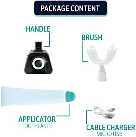 Y-Brush - Електрическа четка за зъби - Y-Образна четка - 3 месеца живот на батерията - NylonStart Adult Pack