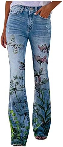 Дамски Панталон с цветя модел ZLOVHE,Дамски Панталони с широки Штанинами,Дамски Панталони-карго, Панталони за жени, Дамски Панталони за почивка, Панталони-клеш