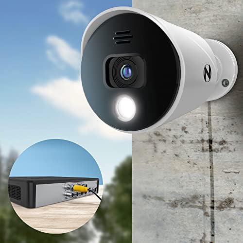 Нощен Бухал 16-канален Bluetooth-система за видеонаблюдение за дома с (10) Фиксирани 1080 P HD-камера за вътрешно /външно осветление