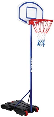 Баскетболно часова Hornet 205 за деца и Юноши с Топка и Помпа 205 см, Син цвят
