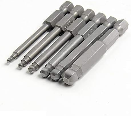 Отвертка Нова дълга 65 mm 6 бр./компл. S2 Комплект химикалка отвертки 2,5-8 мм - (Цвят: дължина 150 mm)