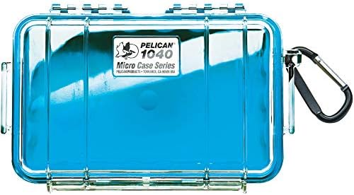 Pelican Products 1040-026-100Пеликан 1040 Микро Калъф (син / прозрачен)