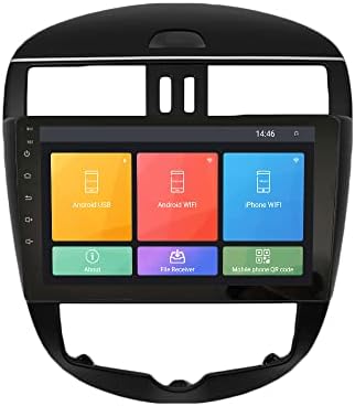 Андроид 10 Авторадио Автомобилната Навигация Стерео Мултимедиен плейър GPS радио 2.5 D Сензорен екран за Nissan Tiida 2011-2015 Восьмиядерный 6 GB RAM И 128 GB ROM (CarPlay / Android Auto)