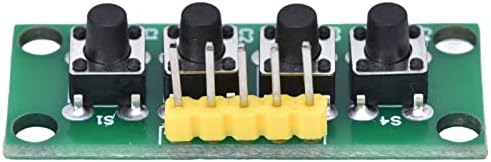 Модул за клавиатура Raguso, печатна платка с дебелина 1,6 mm, Модул за клавиатура с 4 комбинации, Компактен размер, Стабилна и надеждна,