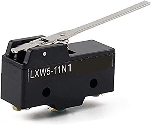 Крайния изключвател LXW5-11N1 Микро-крайния изключвател с дълъг лост SPDT, включете се движат с защелкивающимся действие, водоустойчив,
