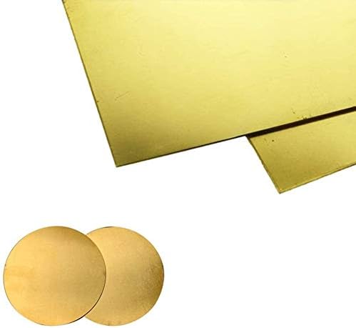 Плоча от фолио от меден лист LUCKNIGHT от месинг Cu идеален за производство или електрически проекти Дебелина месингова табела с