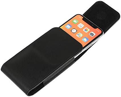 Калъф-Клипса за телефон, Мъжка Кожена Чанта-Кобур за iPhone 11 Pro, Xs, 12, 12 Pro, Калъф-Клипса за телефон, Магнитен Клапан, Поясная