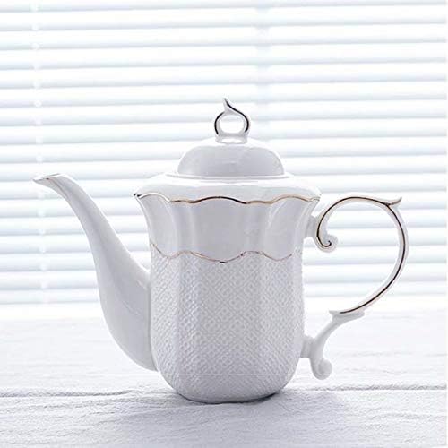 Чай XWOZYDR, Комплект за Домашна Хол, Скандинавски Керамичен Семеен Прост Чайник в Европейски Стил и Комплект Чаши
