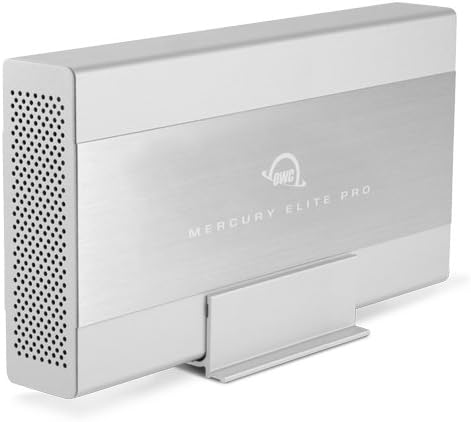 Решение за съхранение на данни на Mercury Elite Pro за настолни компютри OWC обем 8,0 TB скорост на предаване на данни eSATA/FW800/FW400/USB3.1