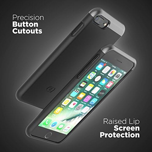Калъф за колан за iPhone 7 Plus в джоба- (серия SlimShield) с надежден скоба за кобур и здрав калъф за iPhone 7 Plus 5,5 (лъскав