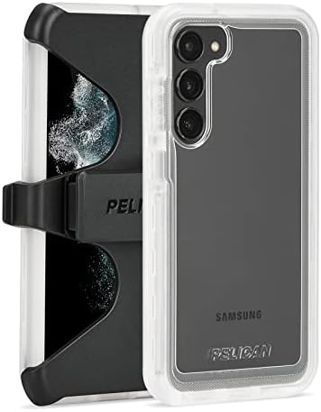 Pelican Voyager - Калъф за Samsung Galaxy S23 [6,1 инча] [Защита от падане MIL-STD 18 фута] [Безжична зареждане] Калъф за Samsung