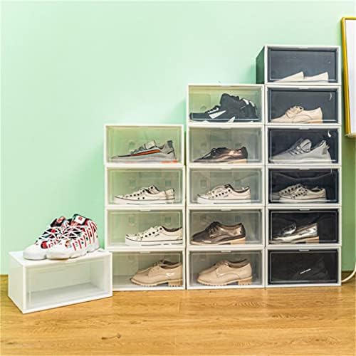 DEPILA 1 Опаковка Прозрачна, а обувките Скоростна Организаторите За Обувки, Пластмасови Удебелена Кутия за обувки За бягане Прахоустойчив