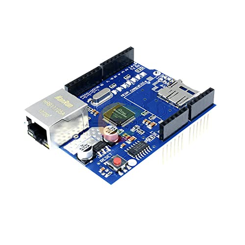 Щит Ethernet Shield Wiznet W5100 R3 Mega 2560 1280 328 R3 W5100 Такса за разработка за Arduino Micro SD Card one