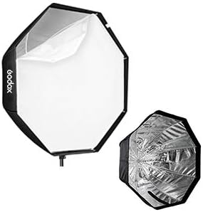 GODOX 32 /80 см Чадър Octagon Преносим Софтбокс Рефлектор за Студийната снимане Светкавица Speedlite (80 см Octagon Softbox)