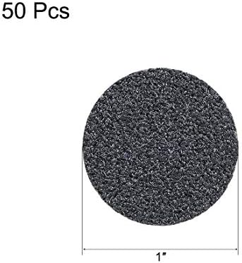 uxcell 1-Инчов диск за Шлайфане с плетене на една кука и линия Влажна / Суха От силициев карбид 240 Песъчинки 50 бр.