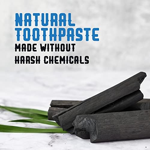 Натурална Избелваща паста за зъби Xyloburst Black с активен въглен и ксилитол - Без SLS, Сулфати и флуор, Веганская, е Безопасна