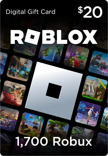 Цифров подарък карта Roblox - 1700 Robux [Включва изключителните виртуален обект] [Код на онлайн-игра]