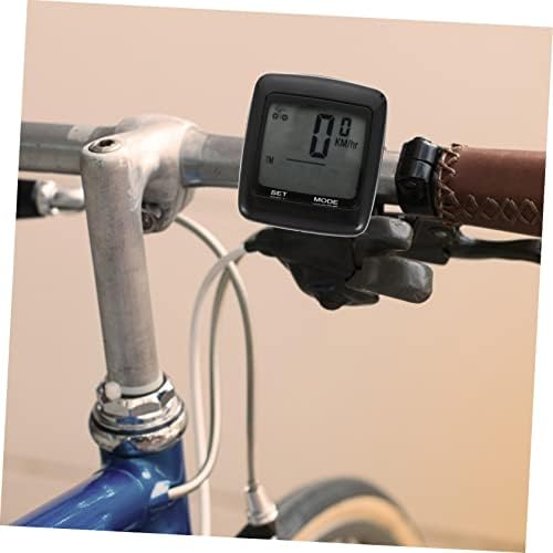 BESPORTBLE 1 Комплект Велосипеден Хронометър Пластмасов Компютърен Велосипеден Брояч Безжичен измерване на Скоростта на Велосипедни