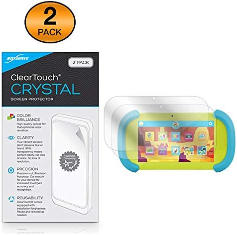 Защитно фолио BoxWave, съвместима с PBS Kids Дора Pad (Защитно фолио за екрана от BoxWave) - crystal ClearTouch Crystal (2 бр. в опаковка),