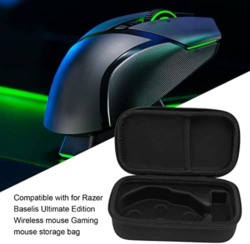 Калъф за игра на мишката EVA за Razer Василиск Ultimate, Преносима Чанта За съхранение на Мишката, Пътна Чанта за Носене Безжични Мишки,