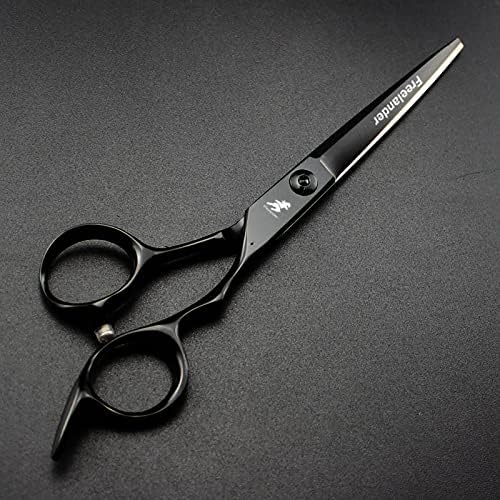 Набор от професионални Фризьорски ножици HIAOQ (6 инча) – Ножица за Подстригване на коса и Филировочные Ножици за мъже, жени, деца и